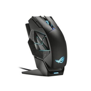 ASUS USB, Wired, Radio Frequency, Wireless Optical Sensor Mouse, Black